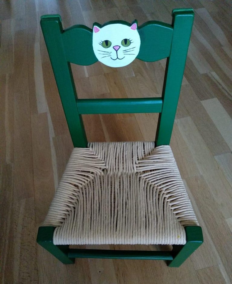 silla infantil enea verde gato ideas locas bricolaje